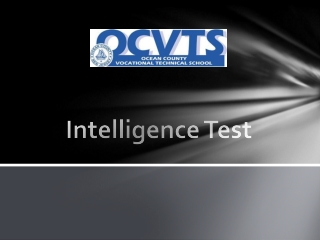 Intelligence Test