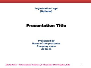 Presentation Title