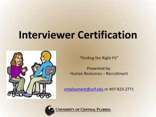 Interviewer Certification