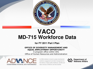 VACO  MD-715 Workforce Data    for FY 2011 Part I Plan