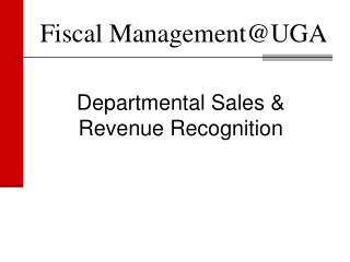 Fiscal Management@UGA