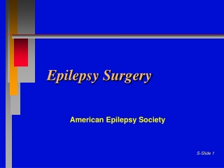 Epilepsy Surgery