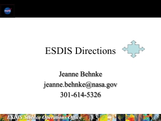 ESDIS Directions