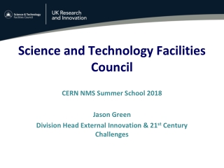 Science and Technology Facilities Council