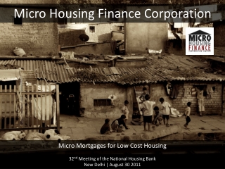 Micro Housing Finance Corporation