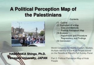 A Political Perception Map of the Palestinians