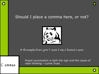 Commas