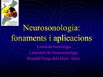 Neurosonologia: fonaments i aplicacions