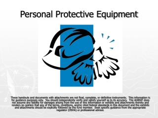 Personal Protective Equipment