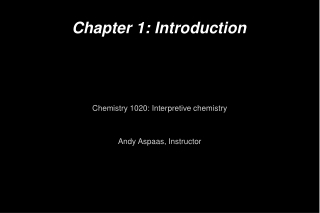 Chapter 1: Introduction