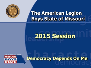 The American Legion Boys State of Missouri