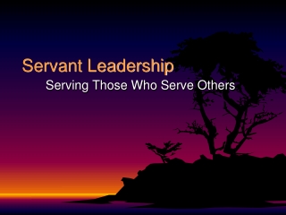 Servant Leadership