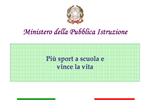 Ministero della Pubblica Istruzione