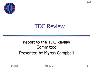 TDC Review