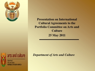 Department of Arts and Culture