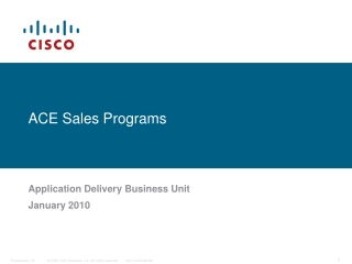 ACE Sales Programs