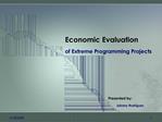 Economic Evaluation