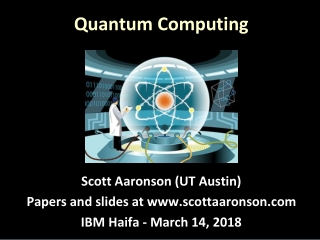 Quantum Computing