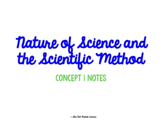 Nature of Science