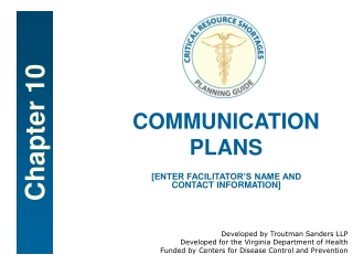 COMMUNICATION  PLANS