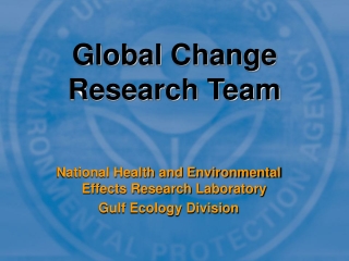 Global Change Research Team