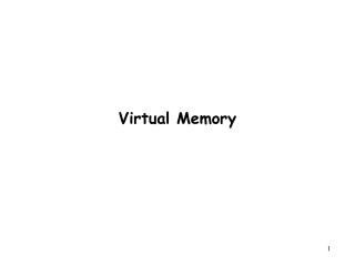 Virtual Memory