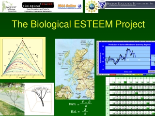 The Biological ESTEEM Project