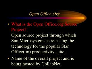 Open Office.Org