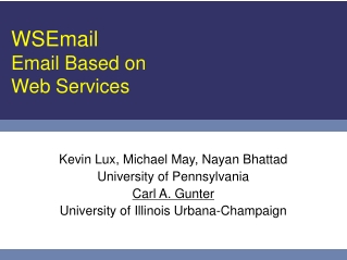 WSEmail Email Based on  Web Services