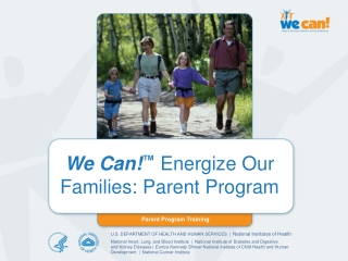 We Can! Energize Our Families: Parent Program