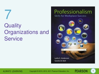 7 Quality Organizations and Service