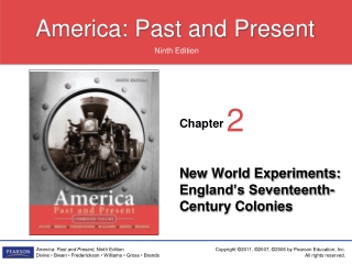 New World Experiments: England’s Seventeenth-Century Colonies