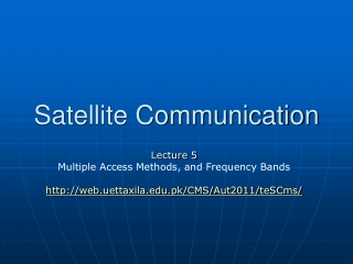 Satellite Communication