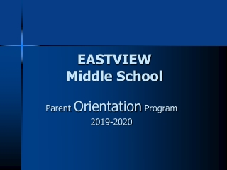 EASTVIEW  Middle School