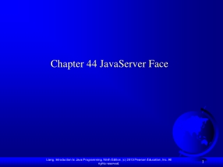 Chapter 44 JavaServer Face