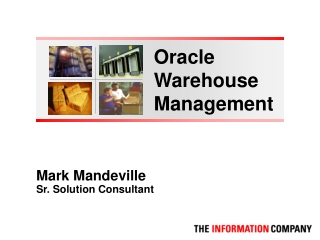 Mark Mandeville Sr. Solution Consultant