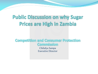 Public Discussion on why Sugar Prices are High in Zambia