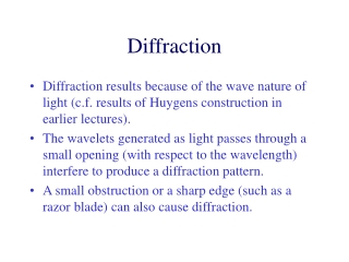 Diffraction