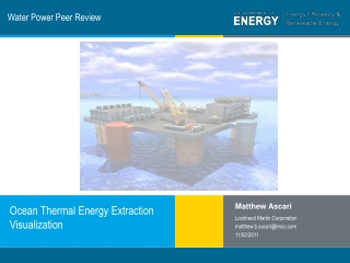 Water Power Peer Review