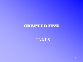 CHAPTER FIVE