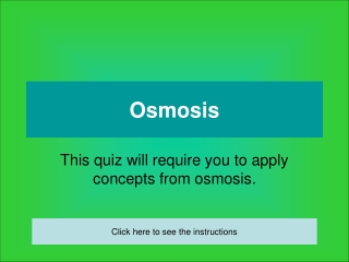 Osmosis