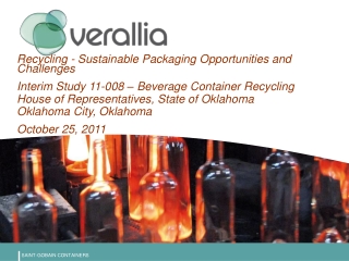 Recycling - Sustainable Packaging Opportunities and Challenges