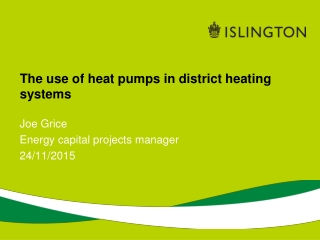 The use of heat pumps in district heating systems