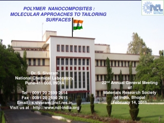 POLYMER  NANOCOMPOSITES : MOLECULAR APPROACHES TO TAILORING SURFACES