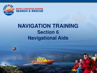 NAVIGATION TRAINING  Section 6  Navigational Aids