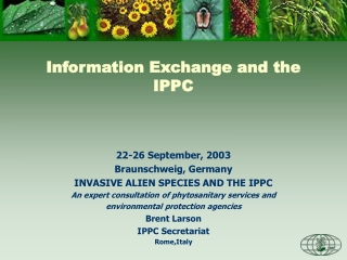 Information Exchange and the IPPC