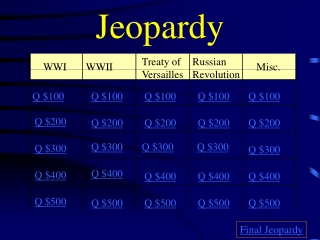 Jeopardy