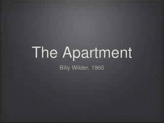 The Apartment