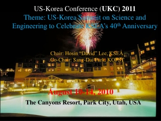 US-Korea Conference ( UKC) 2011