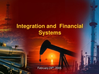 Integration and  Financial Systems